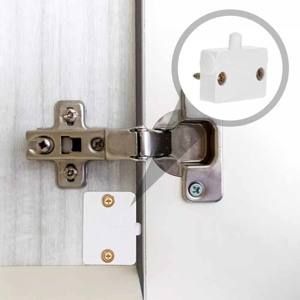 Pantry door cheap light switch