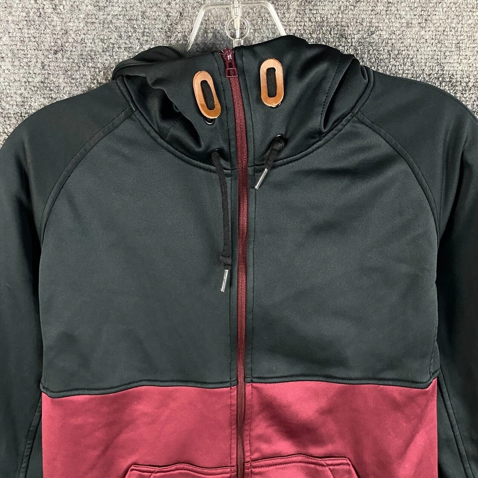 Sudadera con Capucha Dakine Para Mujer XS Cremallera Completa Roja Cordón Informal 100% Poliéster Foto 2 de 4