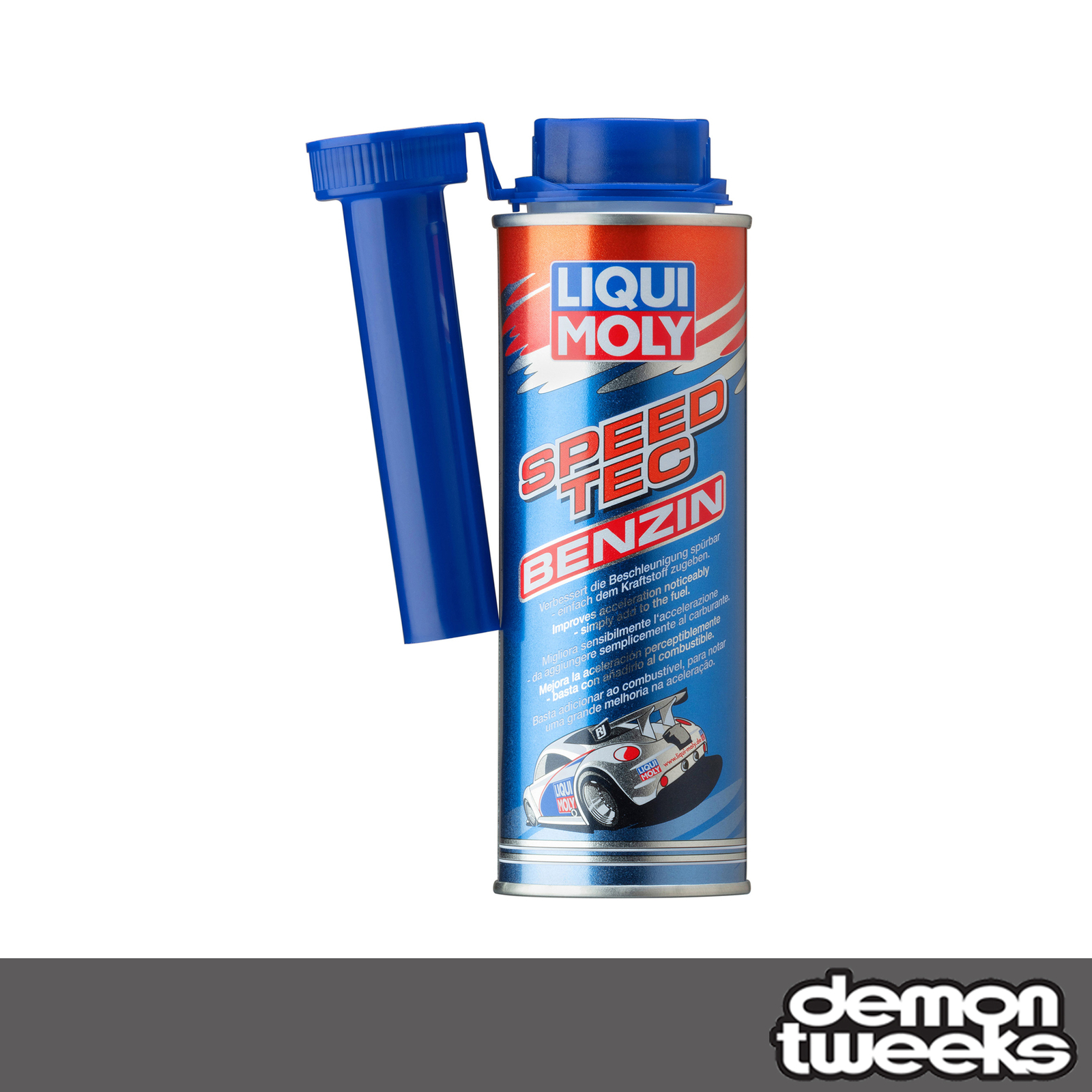 1 x Liqui Moly Speed Tec Gasoline / Petrol Fuel Additive - 250ml (Treats 70L)