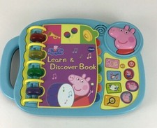 VTech Peppa Pig Learn  Discover Book Educational Teaching Tool Letters 2019 Toy