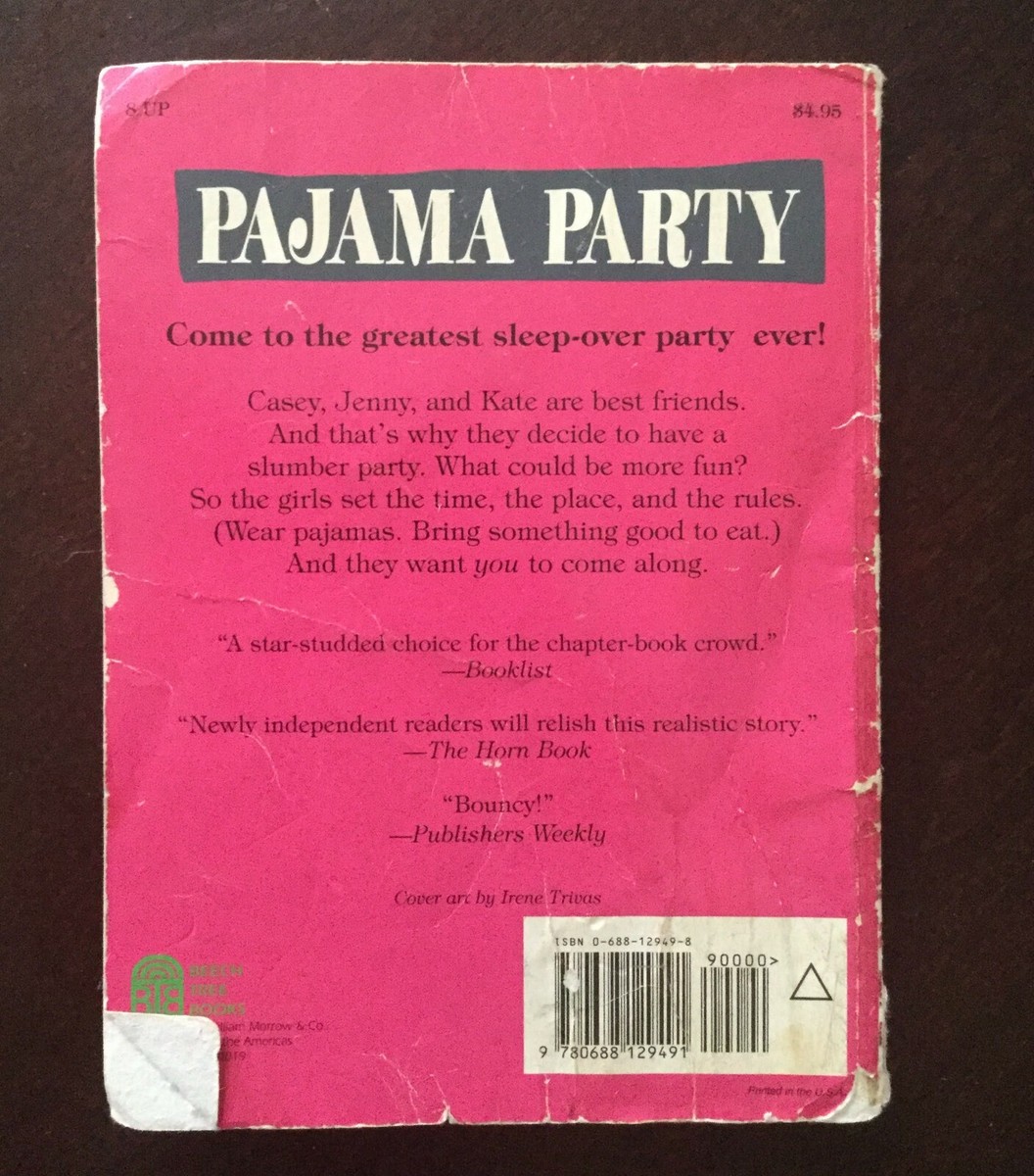 📕📖Pajama Party by Amy Hest Beech Tree | eBay