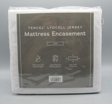 Tencel Lyocell Jersey Mattress Protector TWIN Size Waterproof Bed Bug Barrier
