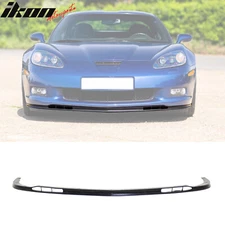 Fits 05-13 Chevy Corvette C6 Z06 OE Factory Style Front Bumper Lip Spoiler - PU
