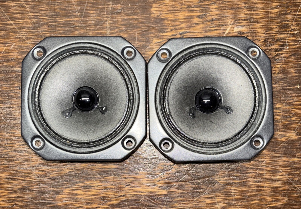FISHER Speakers SA80484-1 DH23 3” Tweeters 4 Ohm PAIR | eBay