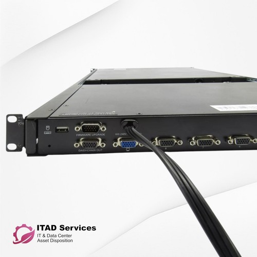 Tripp Lite NetController 19" B040-008-19 8 Port Console KVM Switch w/RMK TESTED - Photo 3/4