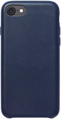 AmazonBasics Slim Case for iPhone 8 / iPhone 7  - Black, Navy Blue