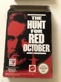 The Hunt for Red October NES Nintendo Complete CIB