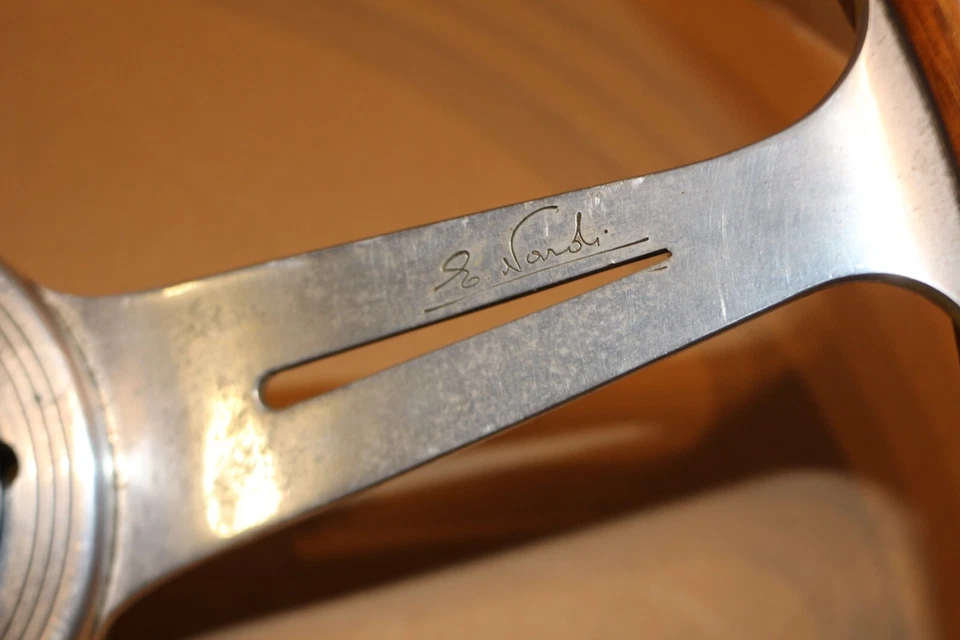 Nardi 66 original Made Italy Holzlenkrad Lenkrad Vintage Selten 42cm - Bild 2 von 4