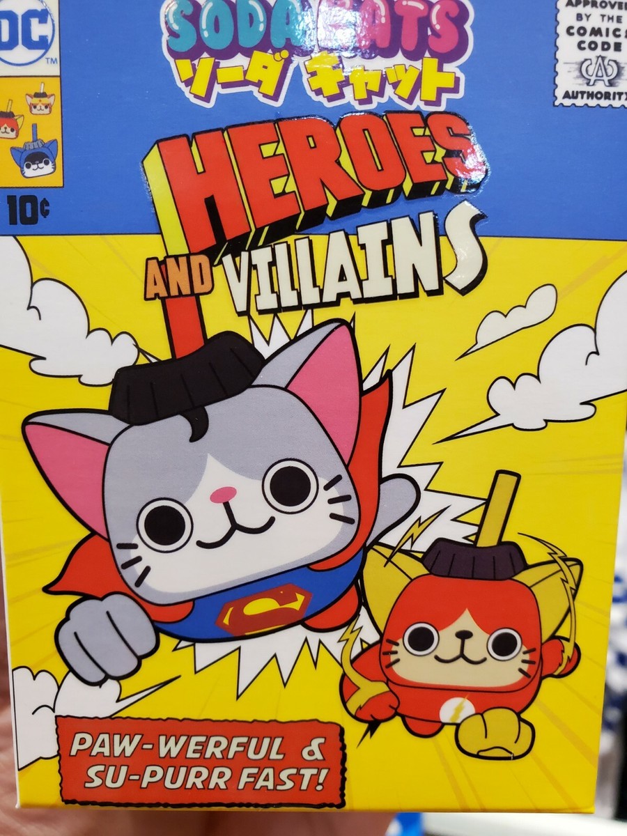 Soda Kats DC Heroes & Villains Minis Blind Box Figure The Joker | eBay