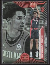 2021-22 Panini Illusions #171 Keon Johnson RC