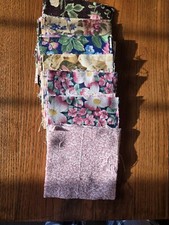 65 PC 5 INCH 5" X 5"  CHARM QUILT SQUARES-100 Cotton Fabric-Crafts-Sew