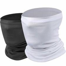 Summer Neck Gaiter Bandana Face Mask Anti Sun UV Fishing Cycling Men  Women