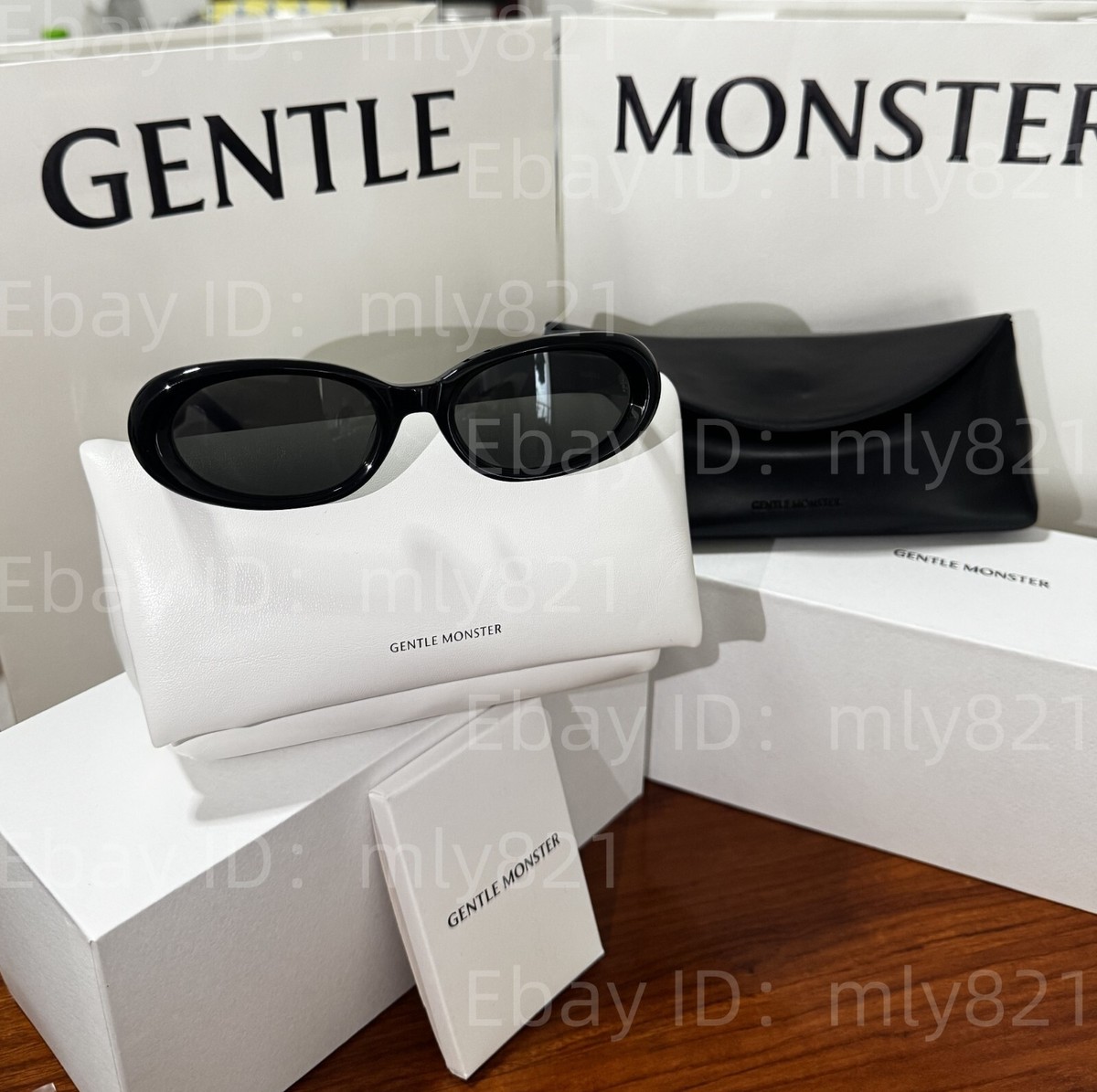 GentleMonster Sunglasses Bold Bandoneon.s 01 Black Frame