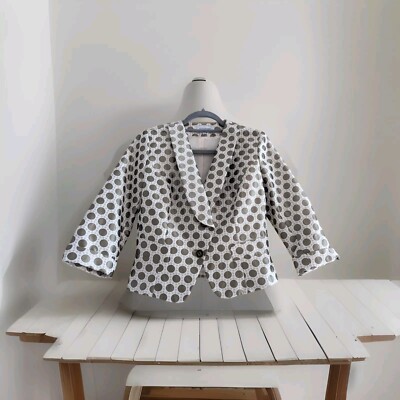 Elegant stylish short blazer by Cottonade Paris in size S