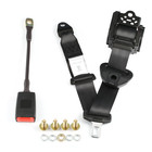 <!--F#f_0-->Cars 3 Point Universal Seat Belt Retractable Seatbelt Lap Strap Black For Holden<!--F/-->