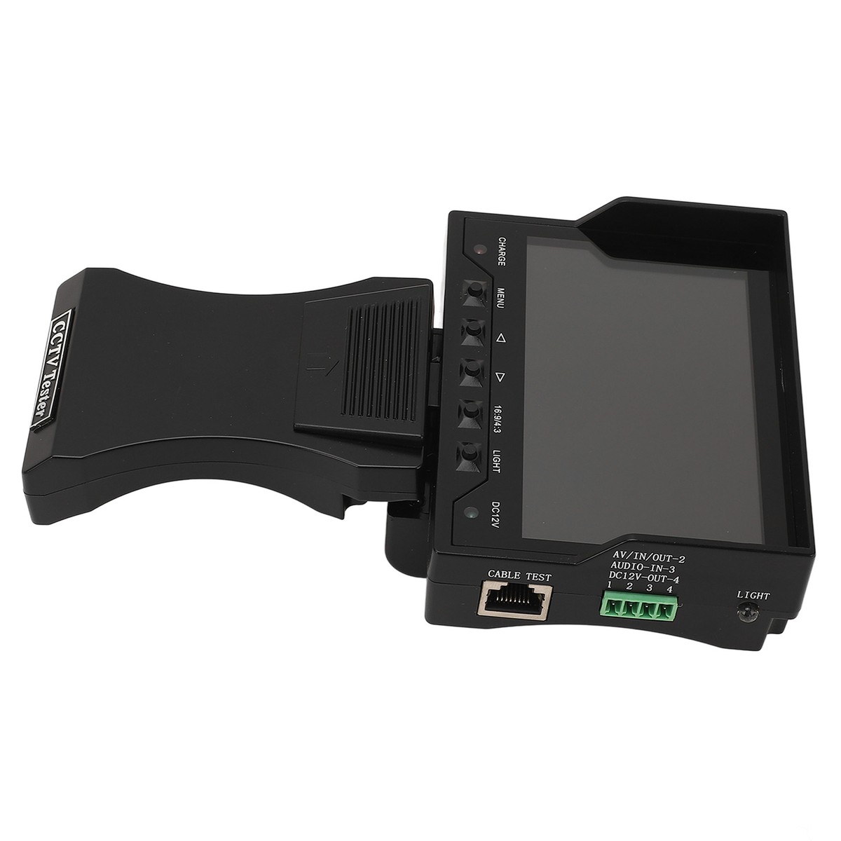 CCTV Tester Camera Analog Video Monitor VGA Input DC12V Output