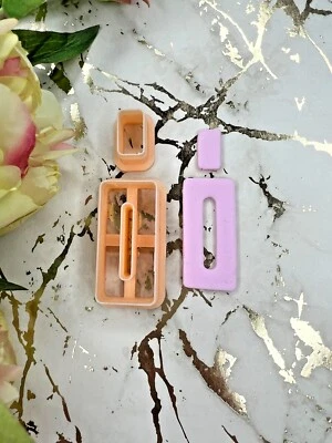 Geometric I polymer clay cutters / earrings clay cutters