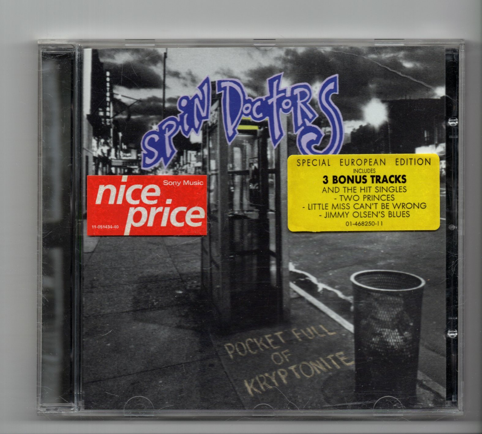 (JP868) Spin Doctors, Pocket Full Of Kryptonite - 1992 CD