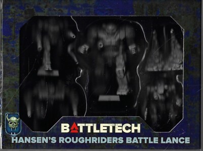 Battletech Miniature Hansens Roughriders Battle Lance  NEW NIP  CAT 35764
