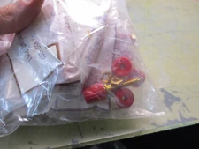 Lot of 10 HH Smith 459-102 Red Binding Posts [3A-19]