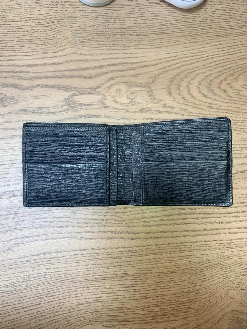 【関税&送料込】Salvatore Ferragamo Wallet Salvatore Ferragamo Wallet Bifold Leather Logo Black Unisex