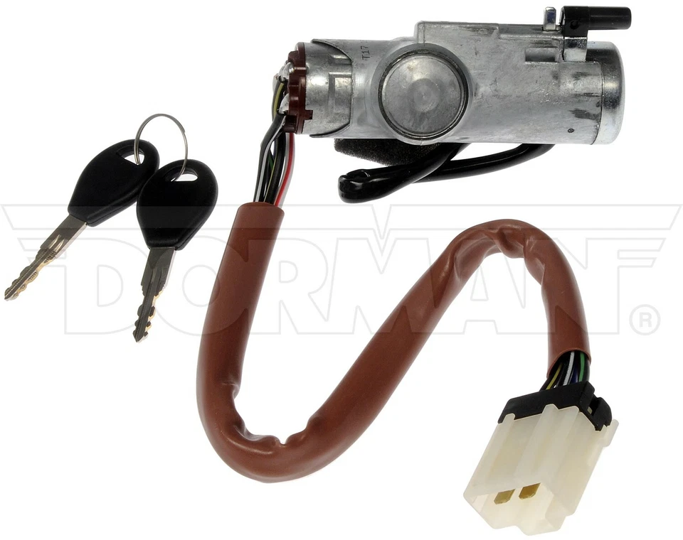 Se adapta a Nissan D21 1986-1994 cilindro de bloqueo de encendido Dorman 1987 1988 1989 1990 1991 Foto 3 de 4