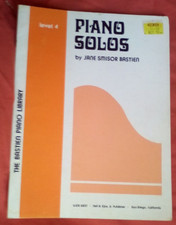 BC1 S/H SHEET MUSIC BOOKLET PIANO SOLOS LEVEL 4 BASTIEN 32 PAGES