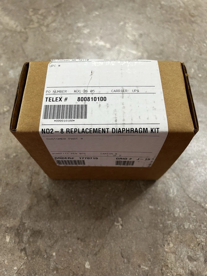 Repuesto de diafragma Electro-Voice EV 800810100 ND2-8 FABRICANTE DE EQUIPOS ORIGINALES NUEVO DE FÁBRICA SELLADO Foto 2 de 2