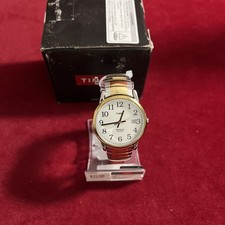 Timex Men's T2H311 Easy Reader 35mm Two-Tone Stainless Steel Expansion Band