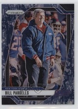 2024 Panini Prizm Navy Camo Prizm 18/25 Bill Parcells #221 HOF 19zq