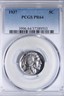 PROOF 1937 Buffalo Nickel PCGS PR64 RARE QXBMZ Philadelphia