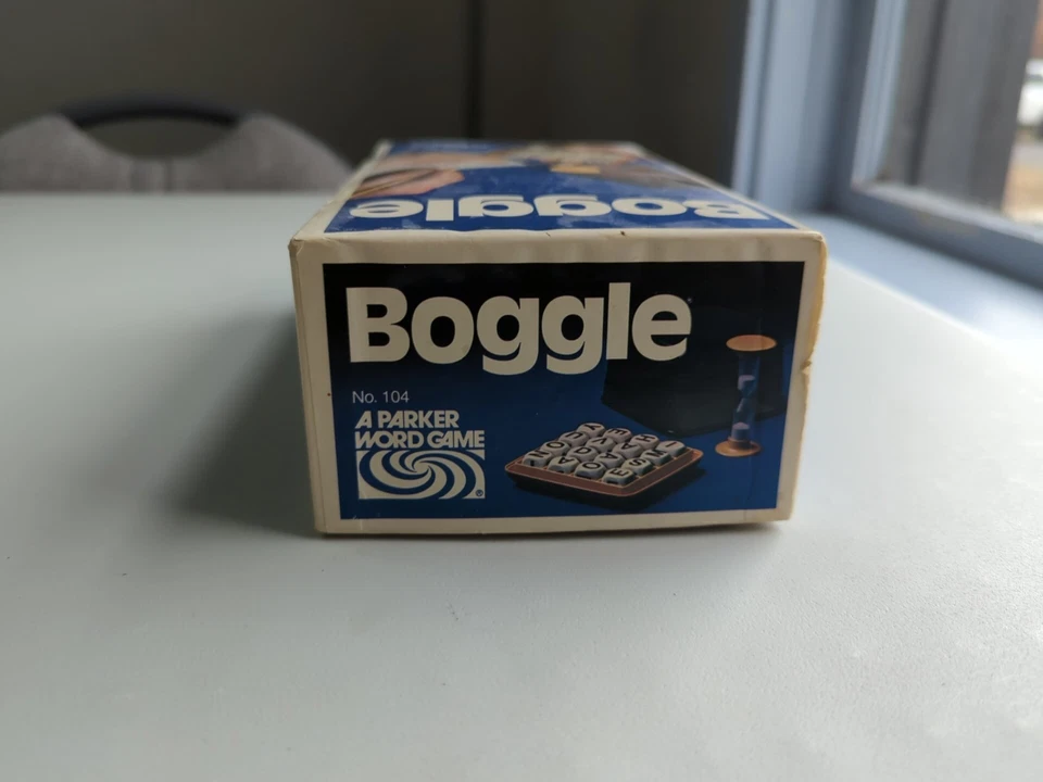 BOGGLE 1976 Parker Brothers Hidden Word Game Vintage Used . - Image 4 of 4