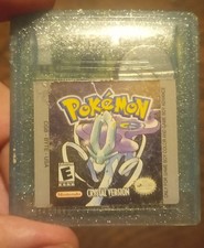 Pokémon Crystal Version (Game Boy Color) AUTHENTIC - Cleaned/Tested WORKING SAVE