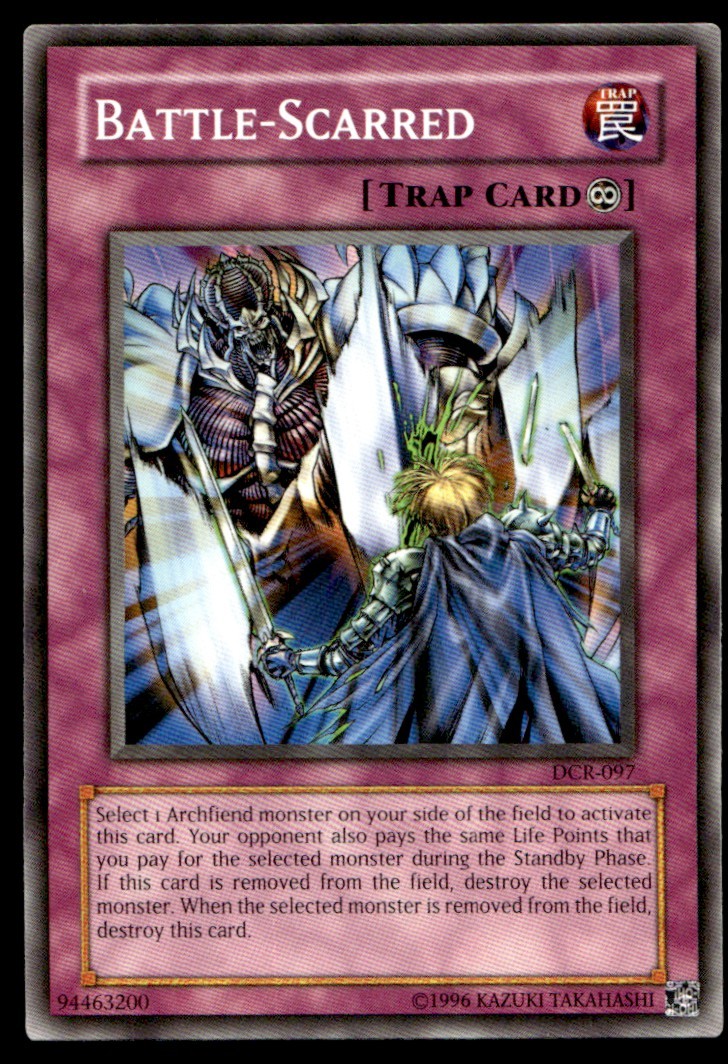 Battle-Scarred - DCR-097 - YuGiOh 