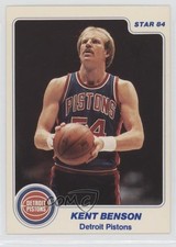 1983-84 Star Kent Benson #86 0aa
