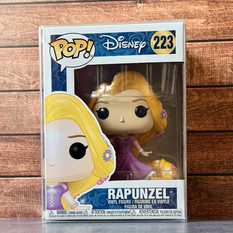 Funko Pop 223 Rapunzel “Disney Princess” In Pop Protector