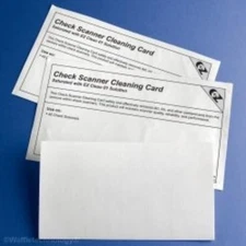 Kicteam CIB25 Check Scanner Cleaning Cards-25ct