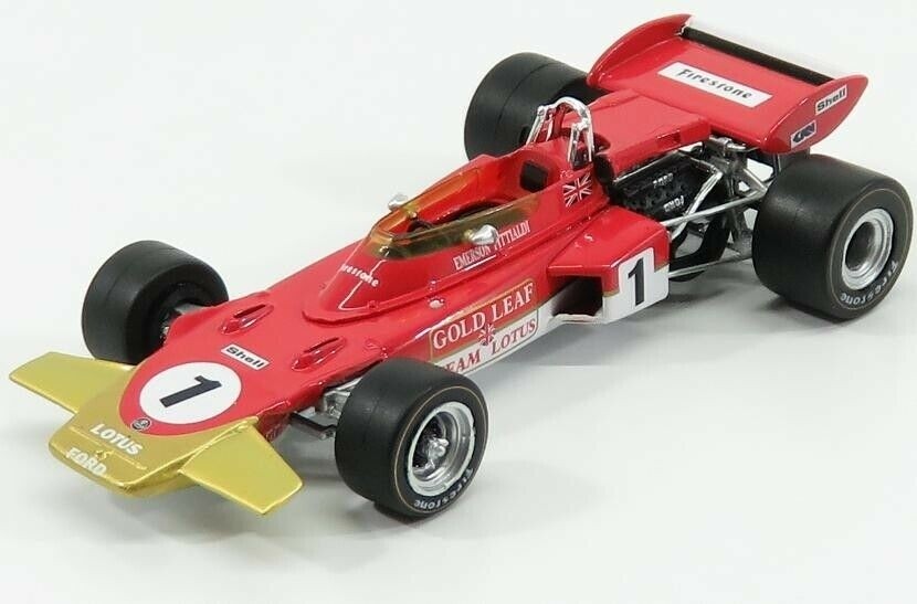 Lotus 72D Fittipaldi 1971 voiture miniature F1 pour vitrine et exposition