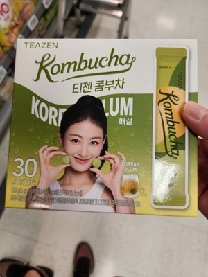 [TEAZEN x Twice] Kombucha Green Plum Flavor Tea (K-Food 30T)