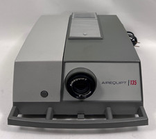 AirEquipt 135 2x2 Slide Projector Gray VTG Retro MCM Works