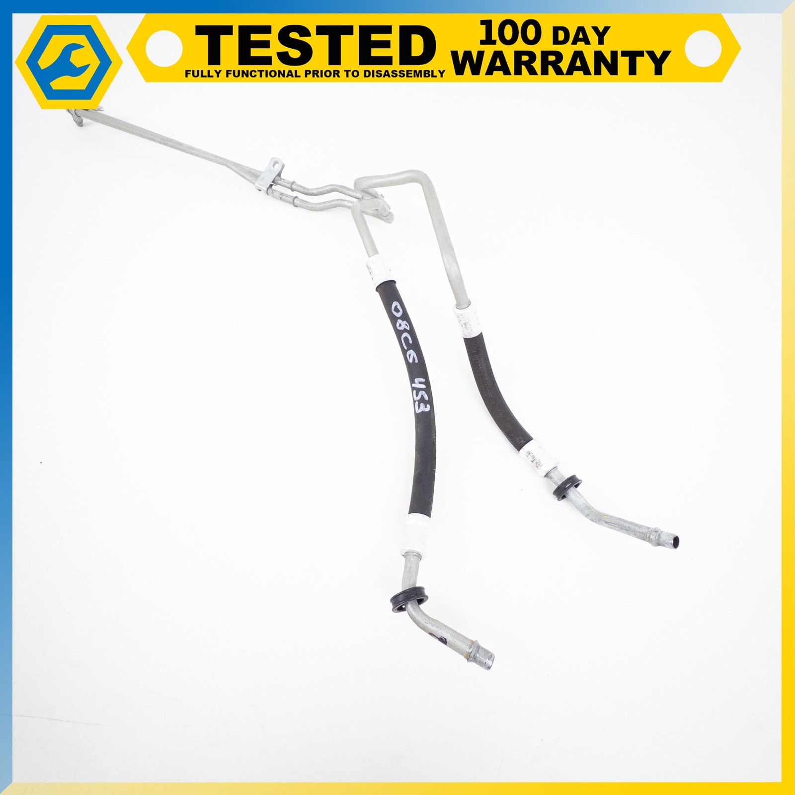 08-13 CHEVROLET CORVETTE C6 AUTOMATIC TRANSMISSION OIL COOLER HOSE LINE PIPE OEM