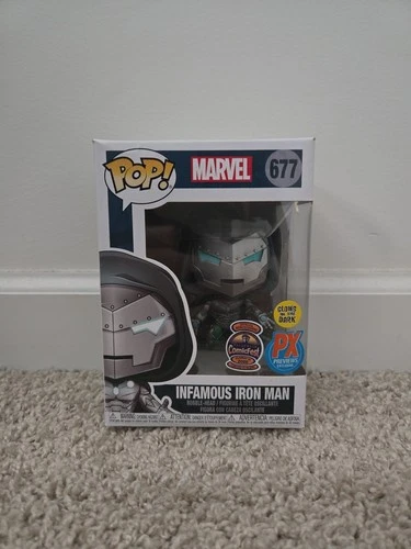 Funko Pop! : Marvel - Infamous Iron Man (Glows in the Dark)  (Exclusive) #677