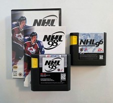 SEGA Genesis NHL 98 CIB - Plus NHL 96 cartridge