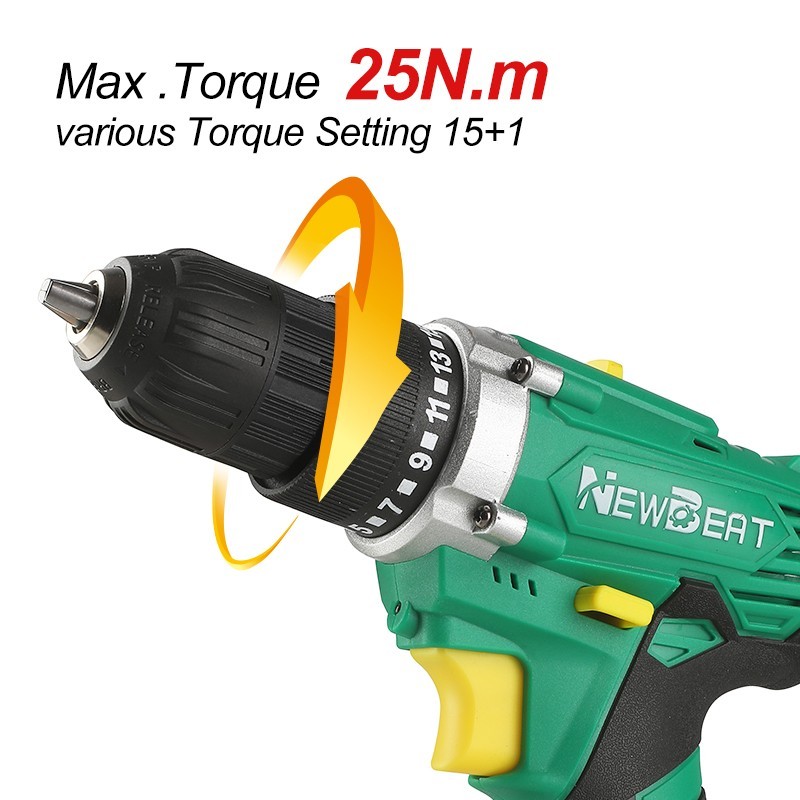 Portable 12V Cordless Drill Set with Charger & Accessories Kit for Home Repair