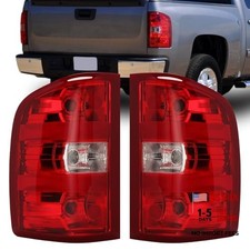 Tail Light Assembly Compatible with Chevy Silverado Driver and Passenger Side