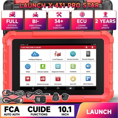 LAUNCH X431 PRO STAR Profi Auto Diagnosegerät KFZ Scanner ALL SYSTEM ECU Coding