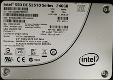 HP 240GB 2.5" SATA III SSD 804574-003 SSDSC2BB240G6P DC S3510 Series Drive~~