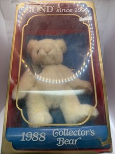 GUND 1988 Collectors Bear Limited Edition Teddy In Box