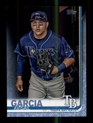 2019 TOPPS UPDATE #US188 AVISAIL GARCIA FATHER'S DAY BLUE /50 TAMPA BAY RAYS