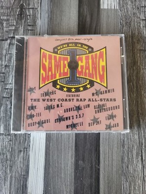 We're All in the Same Gang -The West Coast Rap All-Stars 12'' Single 1990
